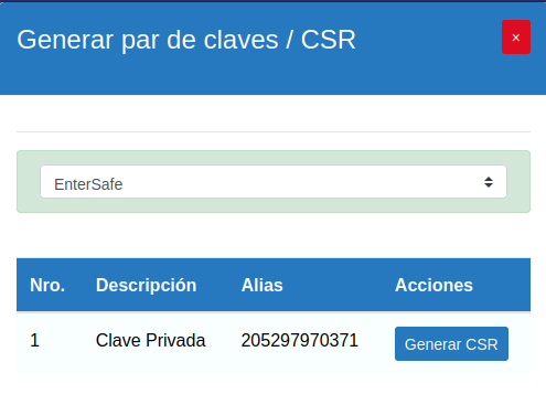 Ventana de procesamiento CSR